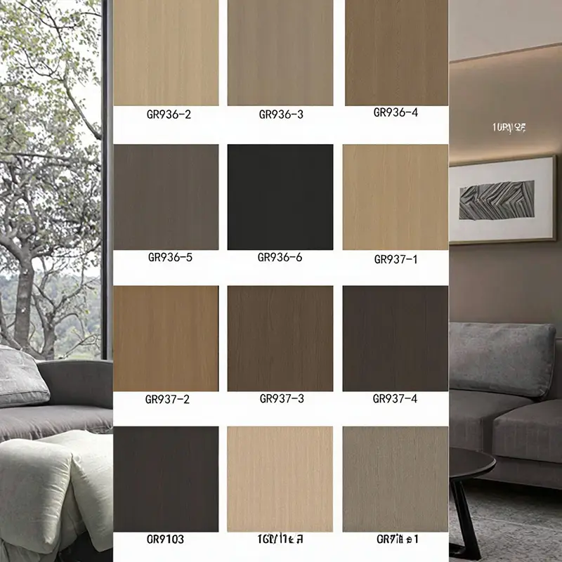 Modern designstil PVC dekorativ film