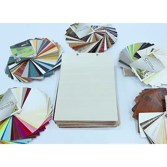 Icke-självlimmetallisk borstad möbeldekorativ film