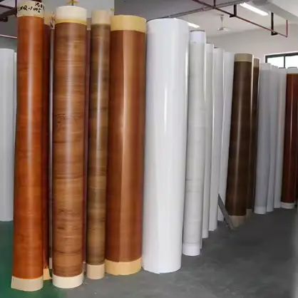 PVC träkornfilm vinylkök och möbler